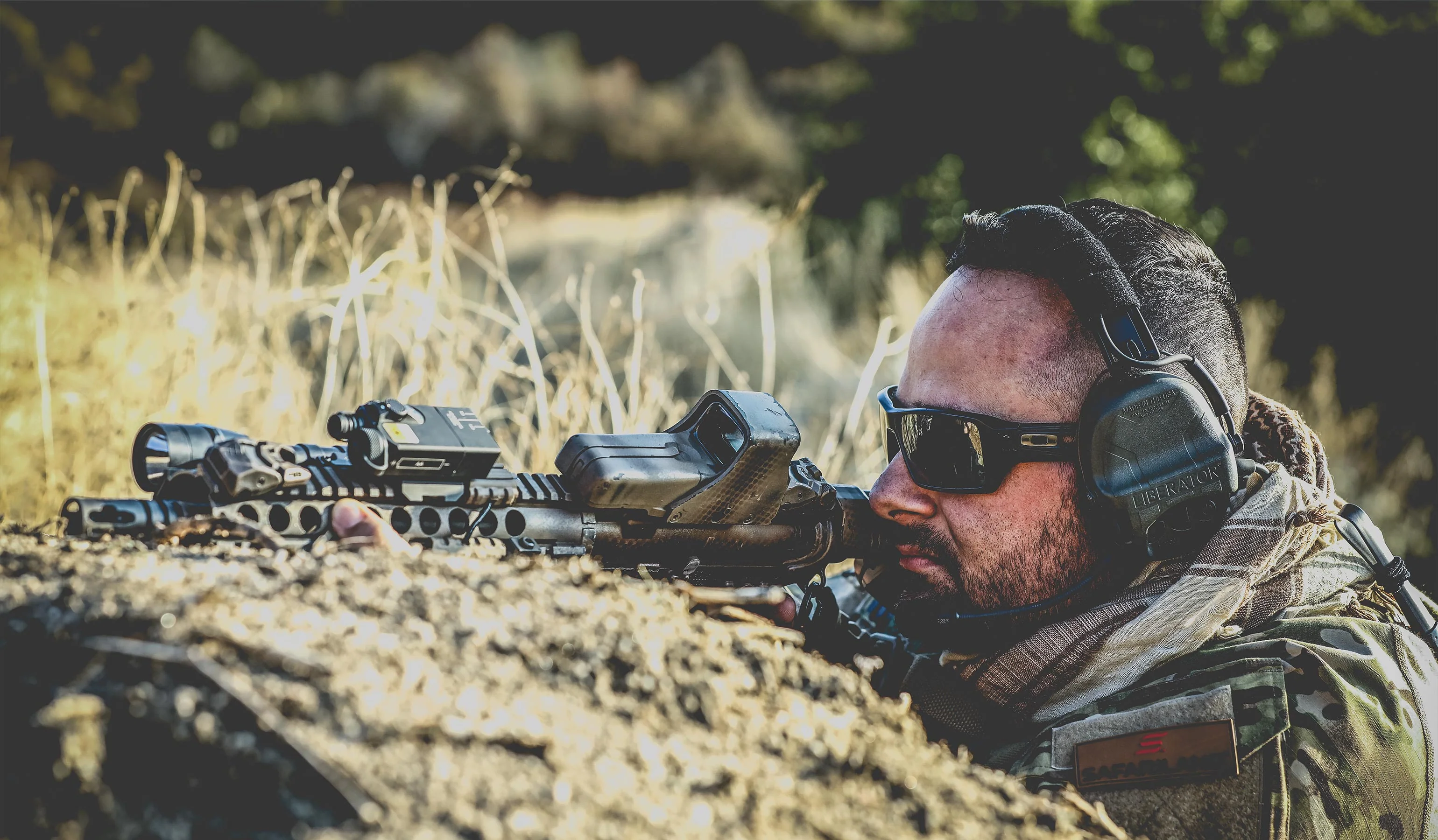 LIBERATOR® V Advanced Dual Comm Headset Only with Hearing Protection - Image 4