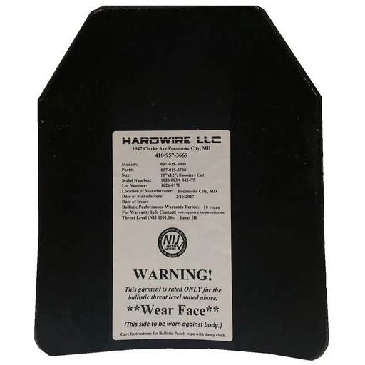Hardwire® Multi-Curve – NIJ 0101.06 Type III Stand Alone - Image 2